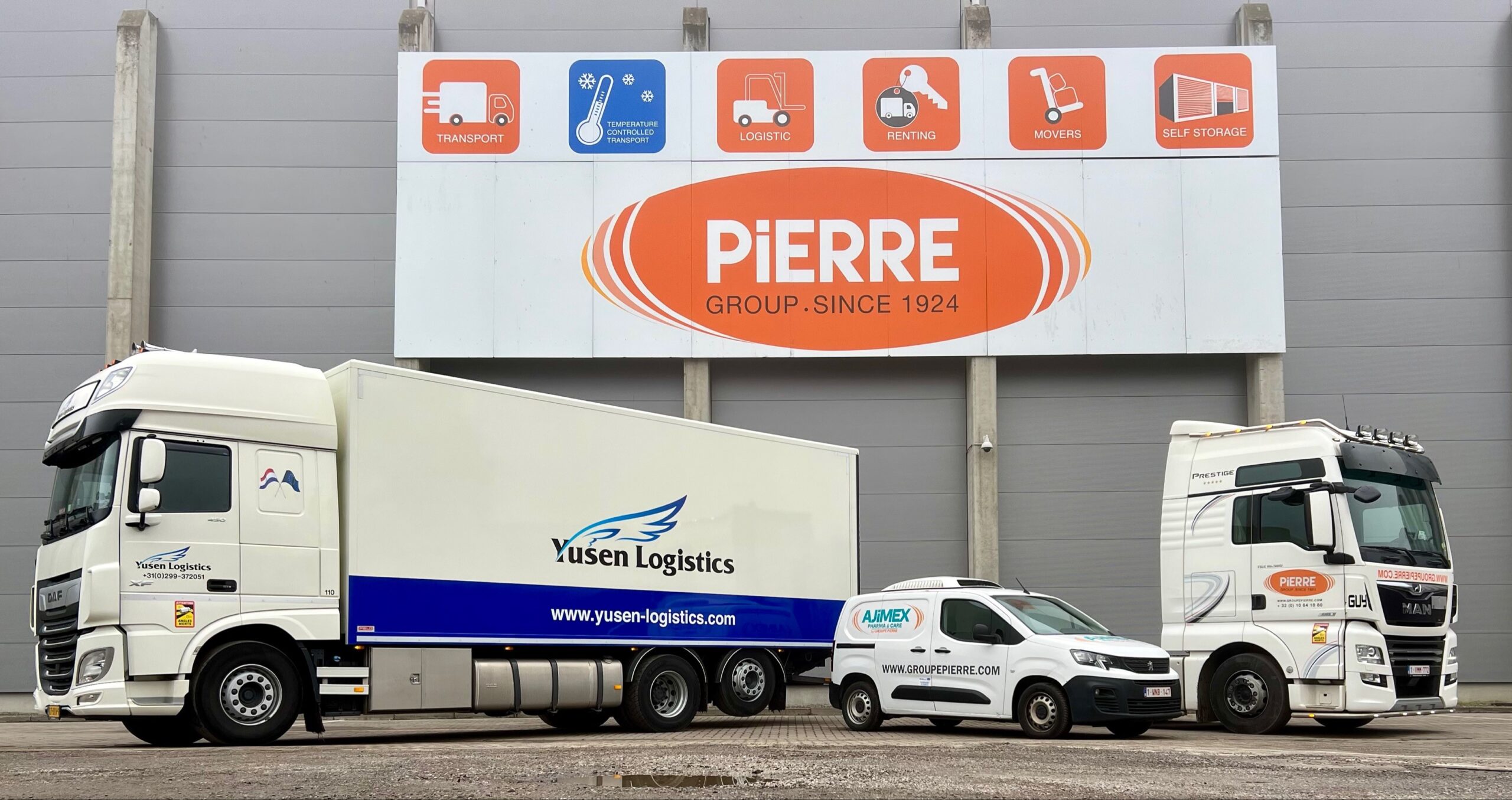 Yusen Logistics (Benelux) B.V. amplia a presença na Bélgica com aquisição do Groupe Pierre