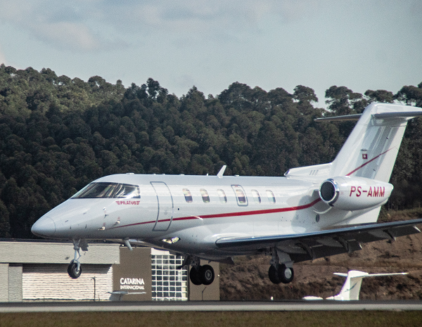 Chega ao Brasil a terceira aeronave da Amaro Aviation, nesta sexta-feira (21)